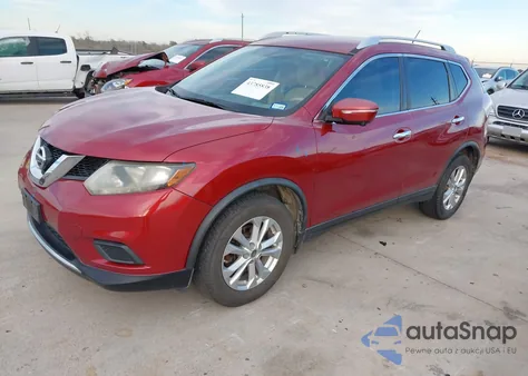2015 Nissan Rogue Sv from USA, damaged, VIN KNMAT2MT9FP582661